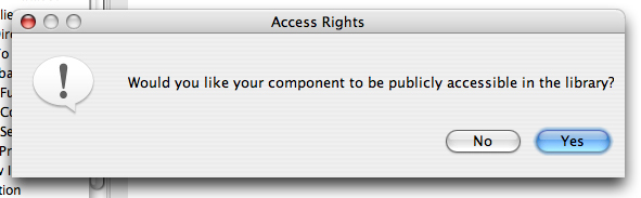 Repository: Access Rights